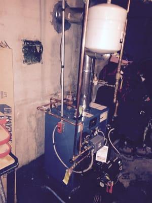 New oil fired boiler install got customer $675. Rebate Canton,ma