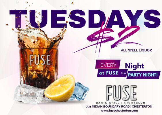 every tuesday at Fuse.