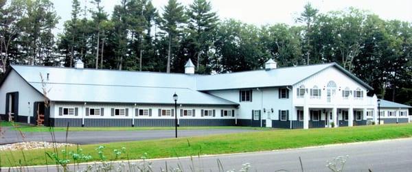 Street view of the barn.