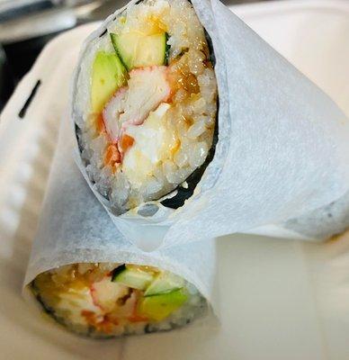 Crab Stick Burrito