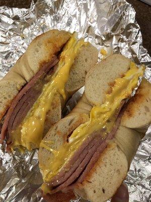 Taylor ham, egg & cheese