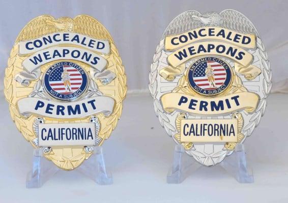 They now offer the California Carry Concealed Weapon Class!!!
 (Florida,Arizona and Utah CCW Classes also)