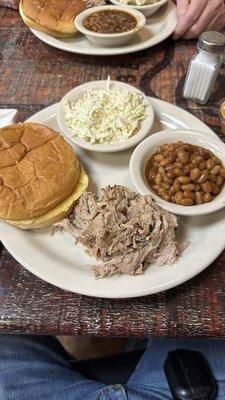 Pulled pork plate