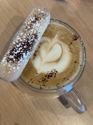 Customer most requested Toasted Tiramisu Latte!