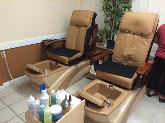 Pedicure chairs