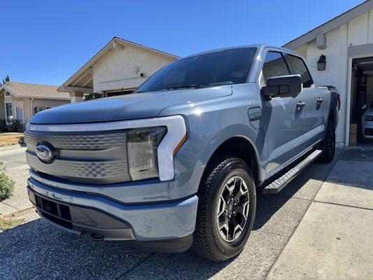 F150 Lightning coated in Icon Rocklear