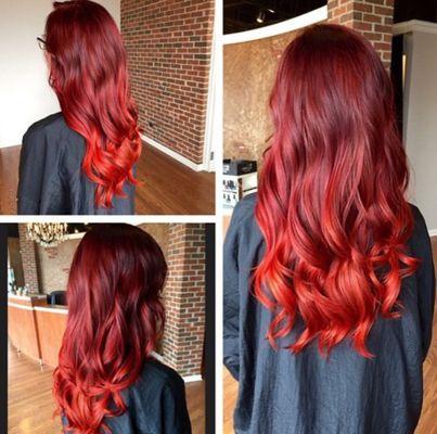 Red color melt.