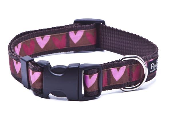 Paw Paws Hearts Collar