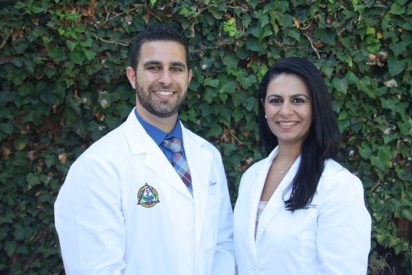 Dr. Nancy William and Dr. Abraam Girgis. Sister and brother team!