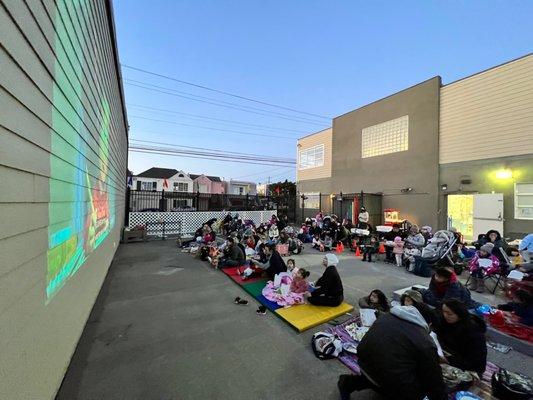 Community Outdoor Movie Night for LSP2 families