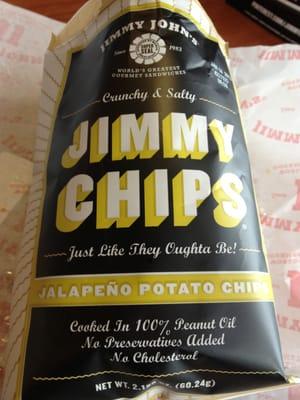 Jalapeño jimmy chips