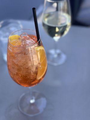 Aperol Spritz and CHAVET SAUVIGNON BLANC, POUILLY-FUME', FRANCE, 2020