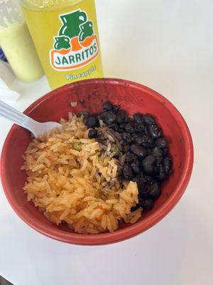 Rice and beans