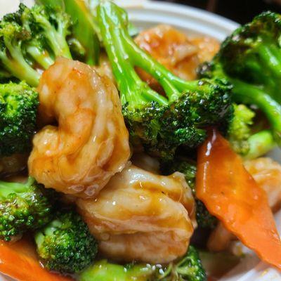 Shrimp broccoli