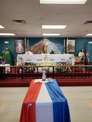 Divine Mercy Sunday
 April 16, 2023
 Table Representing the Gifts of Mercy