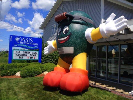 Big Green Egg Cooking Demos at our Nashua NH showroom