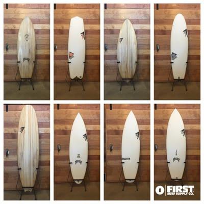 Some of the Firewire models like Tomo shapes and the Timber Tek series, give you a wide range of boards to choose from.