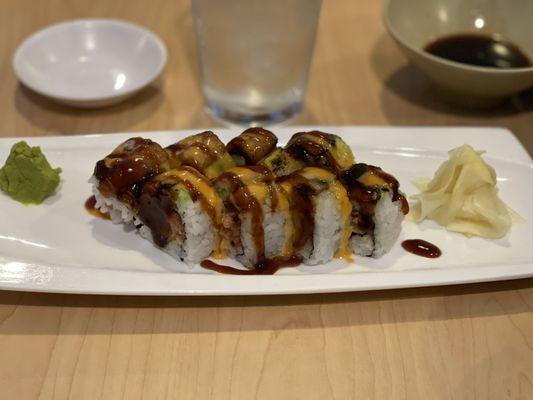 50% off sushi roll. Great deal and delicious!