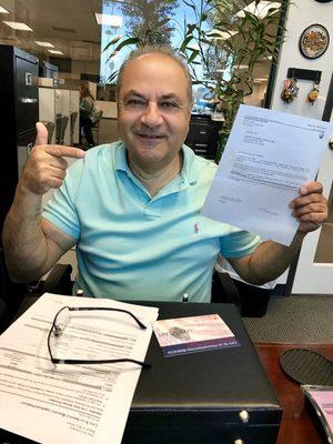 Another Happy New Broker Previously Agent .. Congratulations