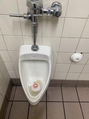 Dirty urinal