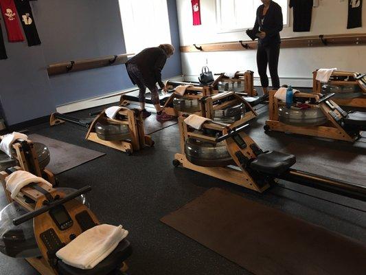 Rowing the pilates of cardio