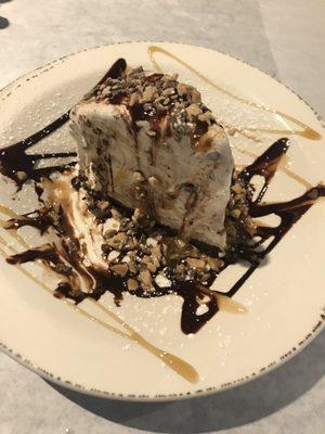 Heath Bar ice cream pie.