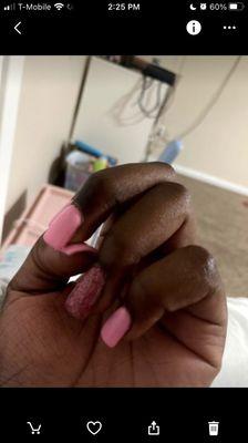 You can see it in this nail too