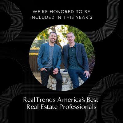 The Clark + Yohay Group is honored to once again be included in the Real Trends America's Best Real Estate Professionals List!