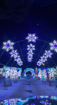 Snowflakes and dancing polar bear screens!