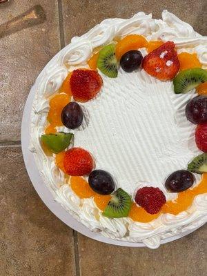 Fresh Fruit Cake