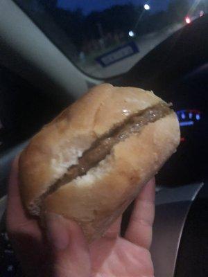 sausage "biscuit"