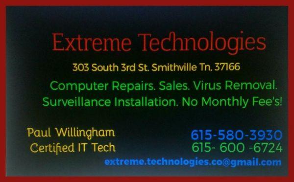 Serving all your home and business technology needs!