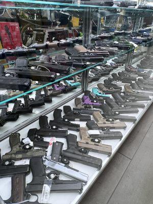 Handguns galore!