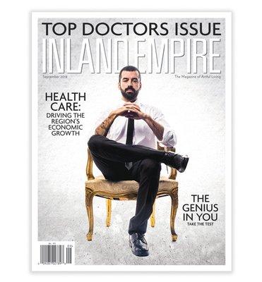 Voted & Featured as a 2018 Top  Doctor for Naturopathic Medicine in the Inland Empire Magazine-2nd year in a row