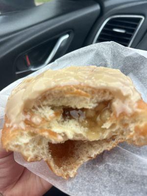 Taffy apple donut