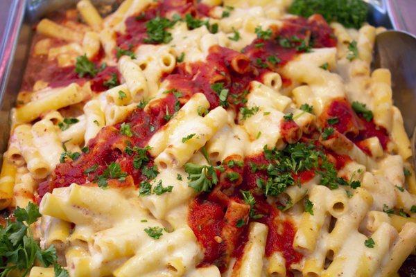 Our delicious Baked Ziti!