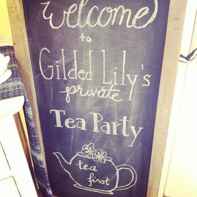 Contact Gilded Lily to host a tea party with your group or check out our website to know when the next one is!