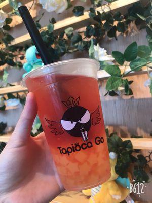 We just came up a new drink which is Rose Green Tea, come try it !