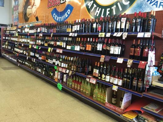 Wide selection of Wines