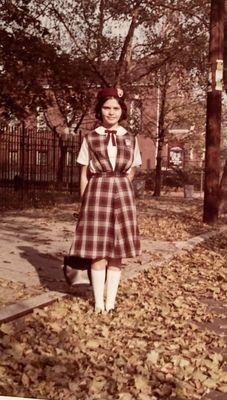 As a student at St. Mary's Elementary School, Queens New York. Happy Fall! NYC.