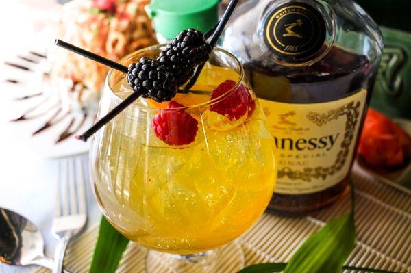 Hennessy Margarita---Mulan's signature cocktail