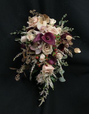 Cascading Bridal Bouquet