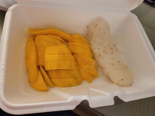 Mango sticky rice, super legit and delicious