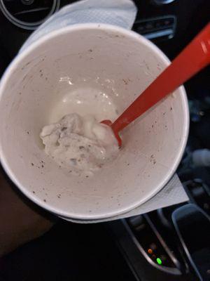 Reese & Oreo blizzard