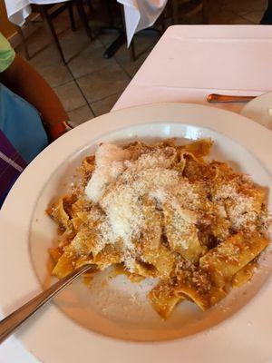 Pappardelle Bolognese