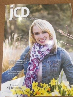 Look into the issue for Journal of Cosmetic Dentistry of Spring 2017, page 27!!!!! Dr. Karen Baghdasaryan is being honored