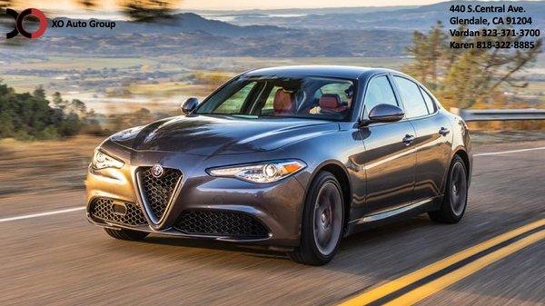 2018 Alfa Romeo Giulia. Please call us now to get more information about this luxury sedan.