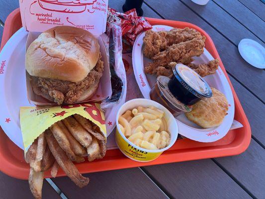 Bo's Chicken Sandwich Combo and Bo's Chicken Tenders Combo