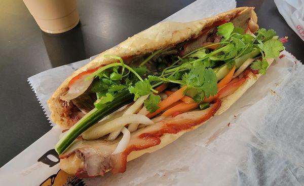 Braised Pork Banh Mi