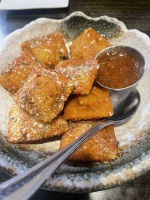 Fried ravioli